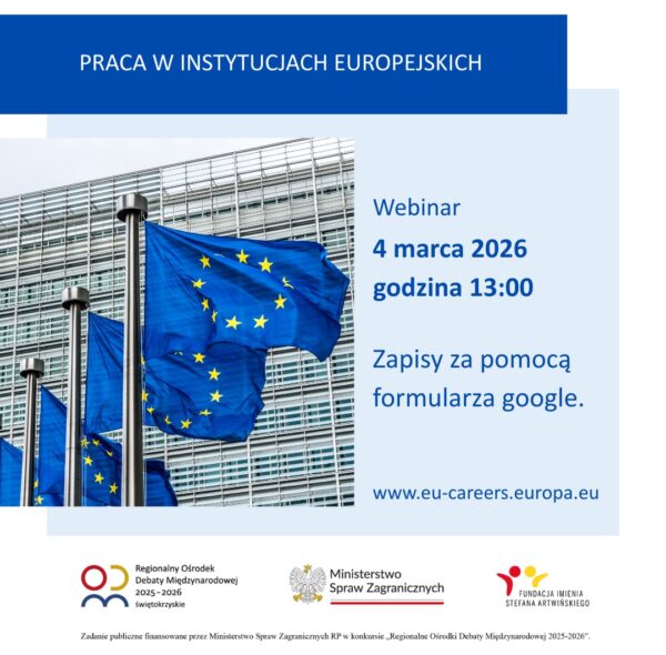 Marzysz o pracy w instytucjach UE? Zapraszamy na bezpłatny webinar online